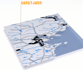 3d view of Gårdtjärn