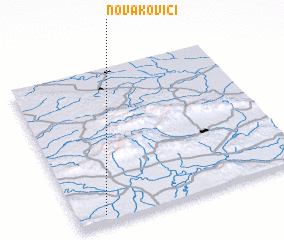 3d view of Novakovići