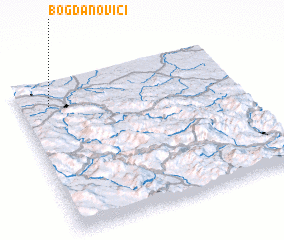 3d view of Bogdanovići