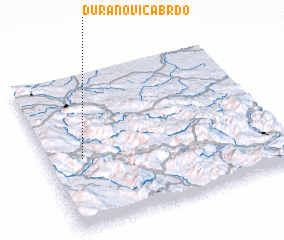 3d view of Ðuranovica Brdo