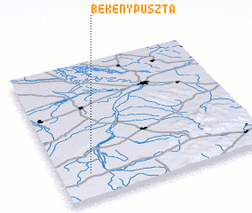 3d view of Bekenypuszta