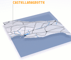 3d view of Castellana Grotte