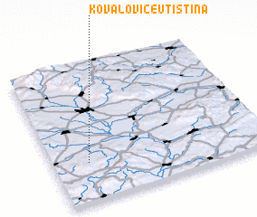 3d view of Kovalovice u Tíštína