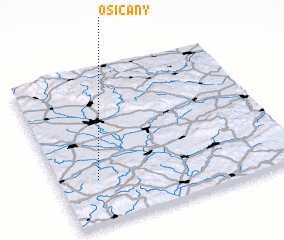 3d view of Osíčany