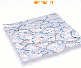 3d view of Mrđenovci