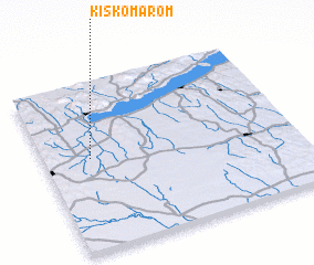 3d view of Kiskomárom