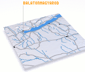 3d view of Balatonmagyaród