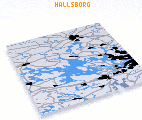 3d view of Hallsborg