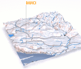 3d view of Divići