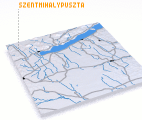 3d view of Szentmihálypuszta