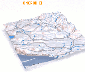 3d view of Omerovići