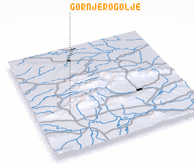 3d view of Gornje Rogolje