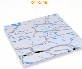 3d view of Selsjön