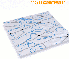 3d view of Nagyberzsenypuszta