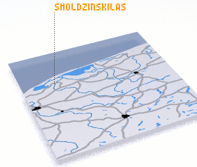 3d view of Smołdziński Las