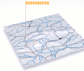 3d view of Borova Kosa