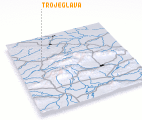 3d view of Trojeglava