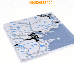 3d view of Midskogsbron