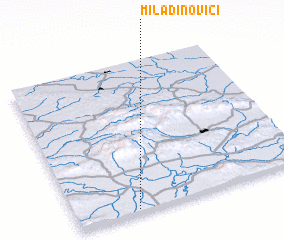 3d view of Miladinovići