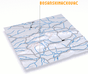 3d view of Bosanski Mačkovac