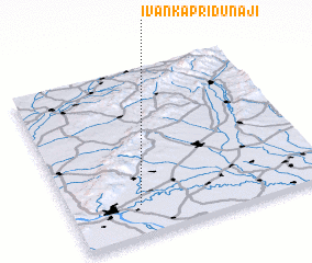 3d view of Ivanka pri Dunaji