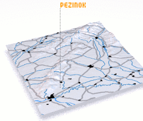 3d view of Pezinok