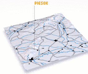 3d view of Piesok