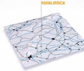 3d view of Nová Lipnica