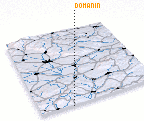 3d view of Domanín