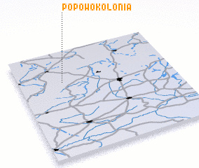 3d view of Popowo Kolonia