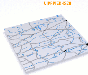 3d view of Lipa Pierwsza