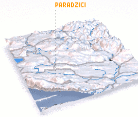 3d view of Paradžići