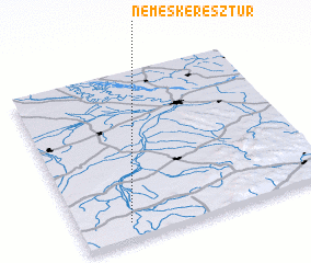 3d view of Nemeskeresztúr