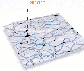 3d view of Hrubčice