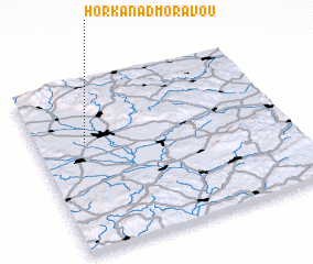 3d view of Horka nad Moravou