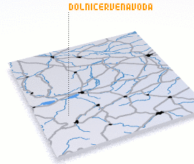 3d view of Dolní Červená Voda