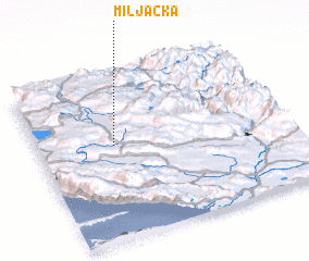 3d view of Miljacka