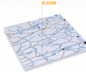 3d view of Glesno