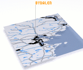 3d view of Bydalen