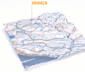 3d view of Krivača