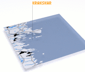 3d view of Kråkskär