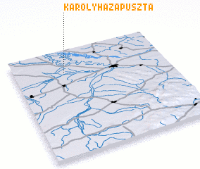 3d view of Károlyházapuszta