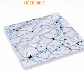 3d view of Lidéřovice