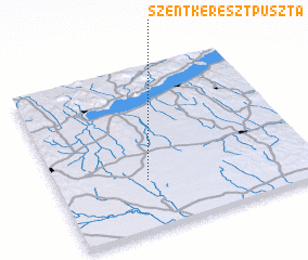 3d view of Szentkeresztpuszta