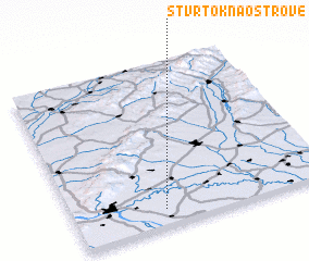 3d view of Štvrtok na Ostrove