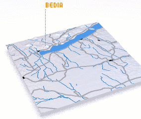 3d view of Bédia