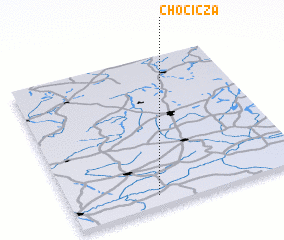 3d view of Chocicza