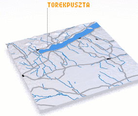 3d view of Törekpuszta