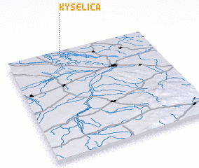 3d view of Kyselica