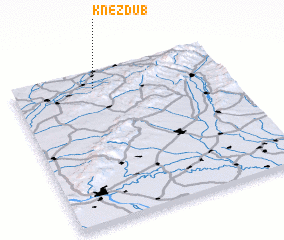 3d view of Kněždub